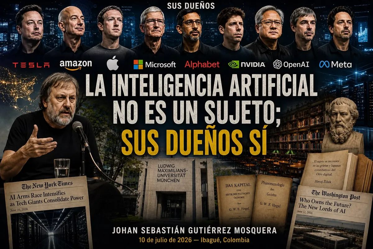 (OPINIÓN) La inteligencia artificial no es un sujeto, sus sueños sí. Por: Johan Sebastián Gutiérrez Mosquera