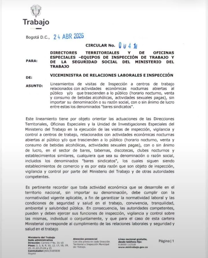 Antonio Sanguino pidió rectificación al secretario de Seguridad de Bogotá por declaraciones sobre falsos sindicatos