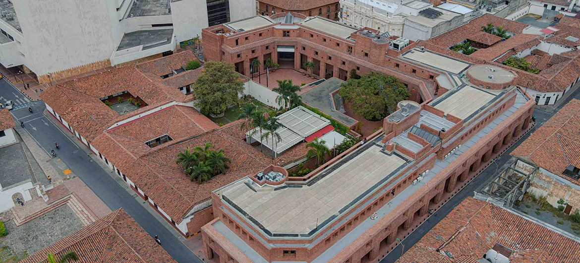 (ESPECIAL) El Centro Cultural de Cali, la obra maestra de Rogelio Salmona que sería la sede alterna de la Presidencia en el suroccidente colombiano.