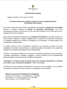 DIAN se sumó a estrategia del Gobierno contra estructuras de corrupción