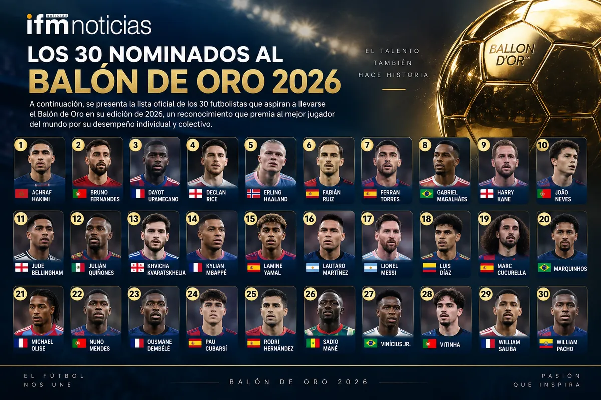 Luis Díaz, un orgullo colombiano en la élite del fútbol mundial: nominado al Balón de Oro 2026