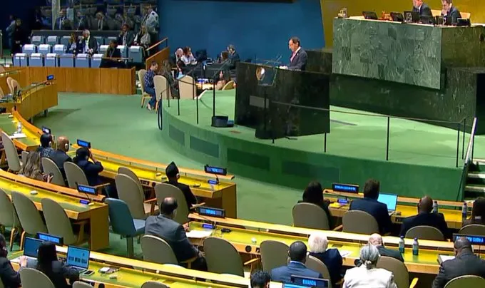El gobierno de De La Espriella presenta su visión de “Patria Milagro” ante la ONU. Vicepresidente José Manuel Restrepo habló por el presidente
