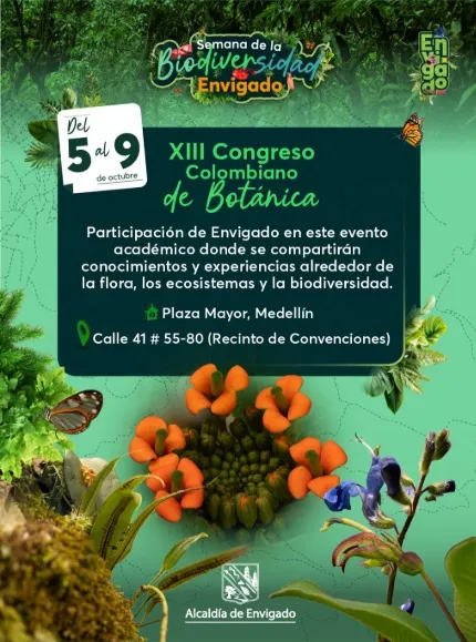 Educación, naturaleza y participación ciudadana se reunirán en la Semana de la Biodiversidad de Envigado