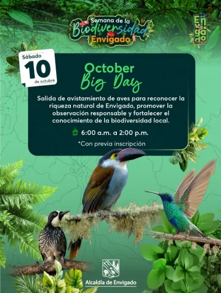 Educación, naturaleza y participación ciudadana se reunirán en la Semana de la Biodiversidad de Envigado