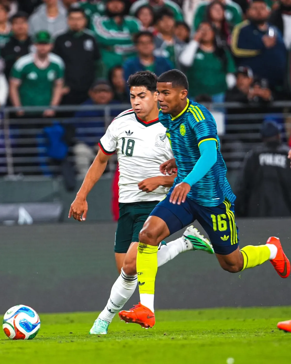 Colombia y México igualaron 1-1 en el inicio de la nueva etapa sin James en la '10'