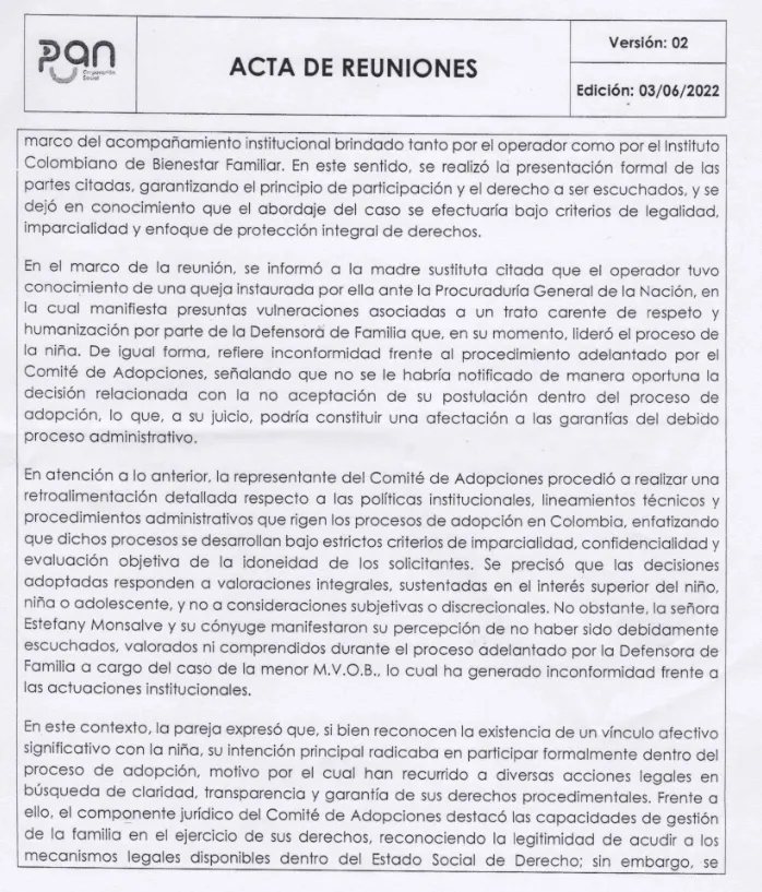 (ESPECIAL) El desgarrador relato de una madre sustituta del ICBF. La lucha por adoptar a la niña que acogió y que el sistema le quiere negar