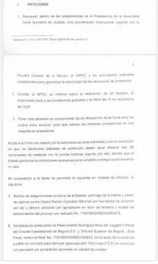 Sneyder Pinilla advirtió posibles riesgos de seguridad y pidió a la Corte Suprema verificar su reclusión en La Picota