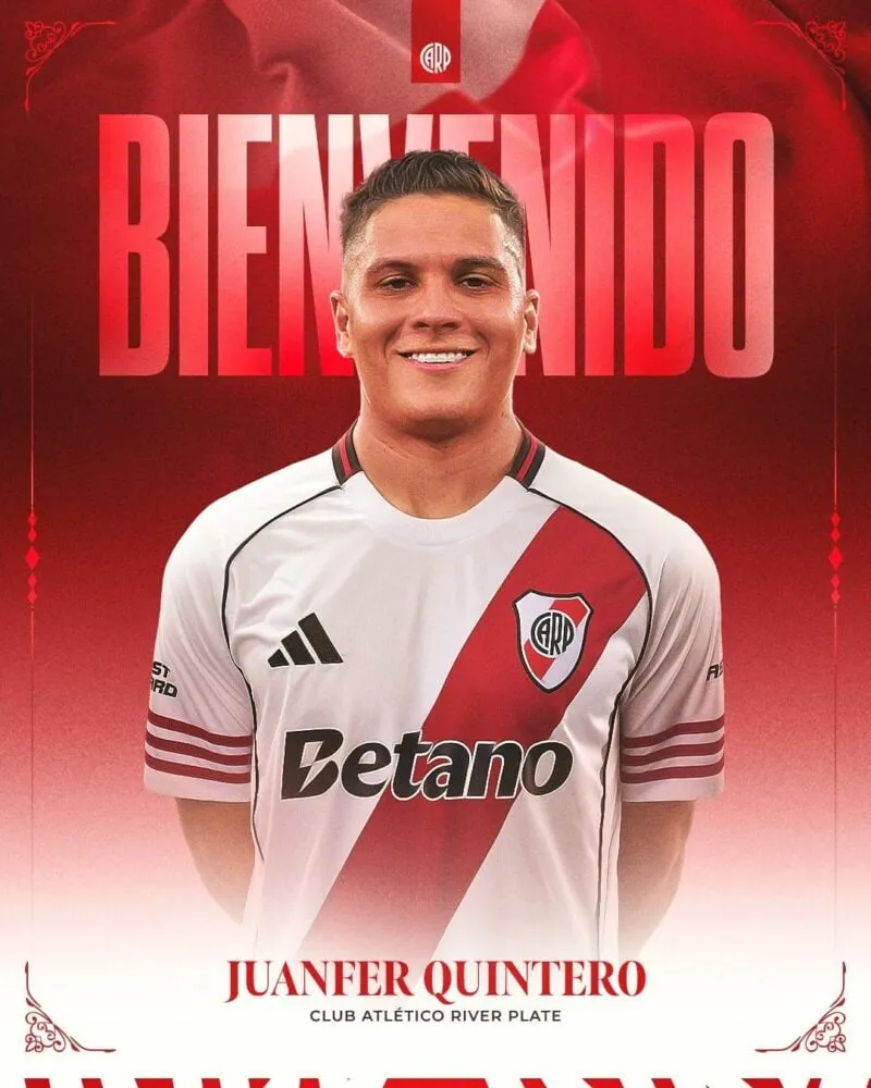 ¡Juanfer Quintero vuelve a River Plate!