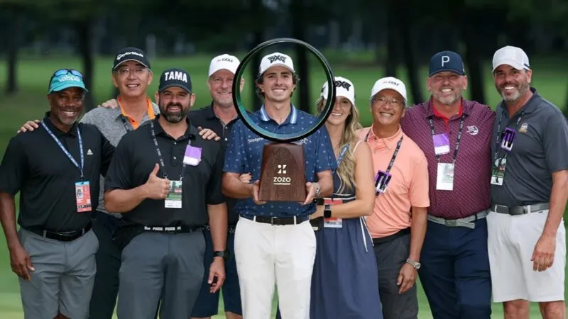 Nicolás brilló en el PGA