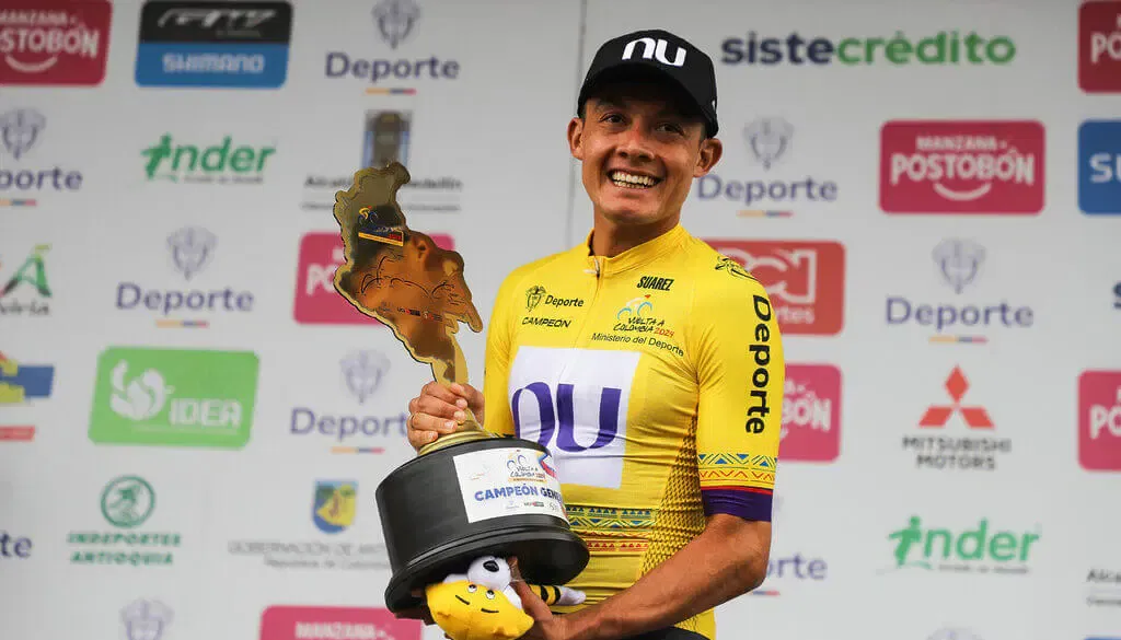 Rodrigo Contreras, el gran campeón de la Vuelta a Colombia
