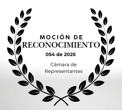 Moción de Reconocimiento 054 de 2025 — Cámara de Representantes