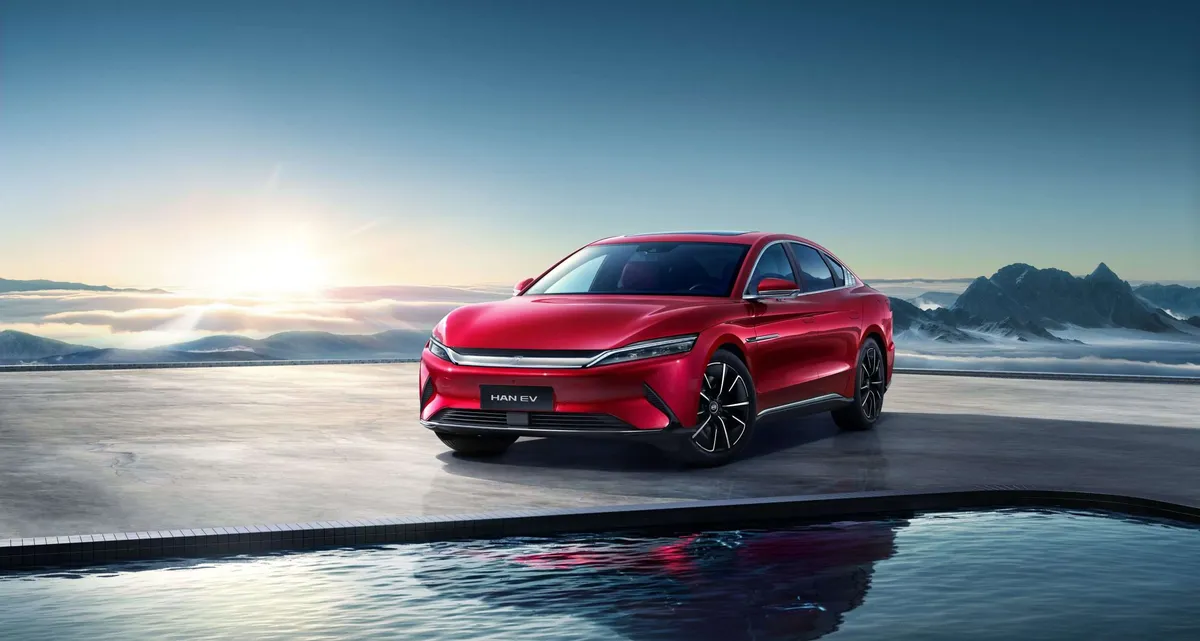 BYD trae a Colombia su sedán Han, la joya de la corona eléctrica