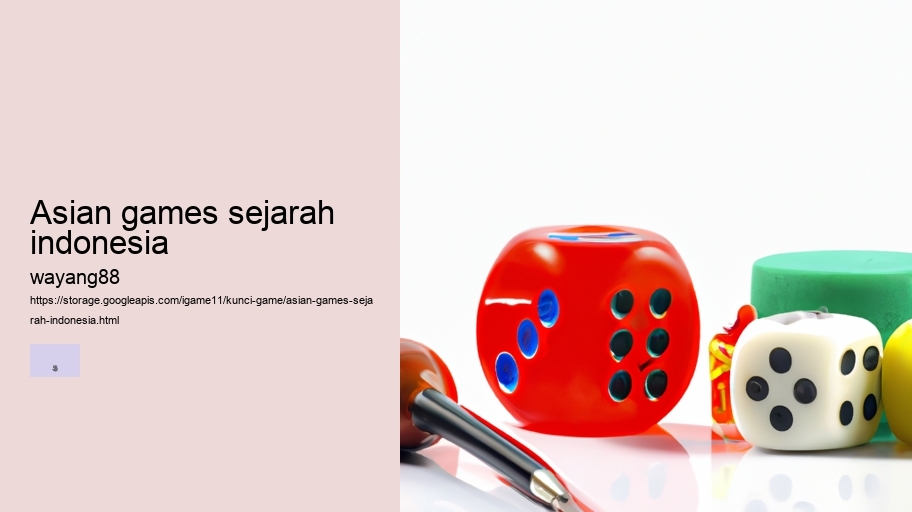 asian games sejarah indonesia