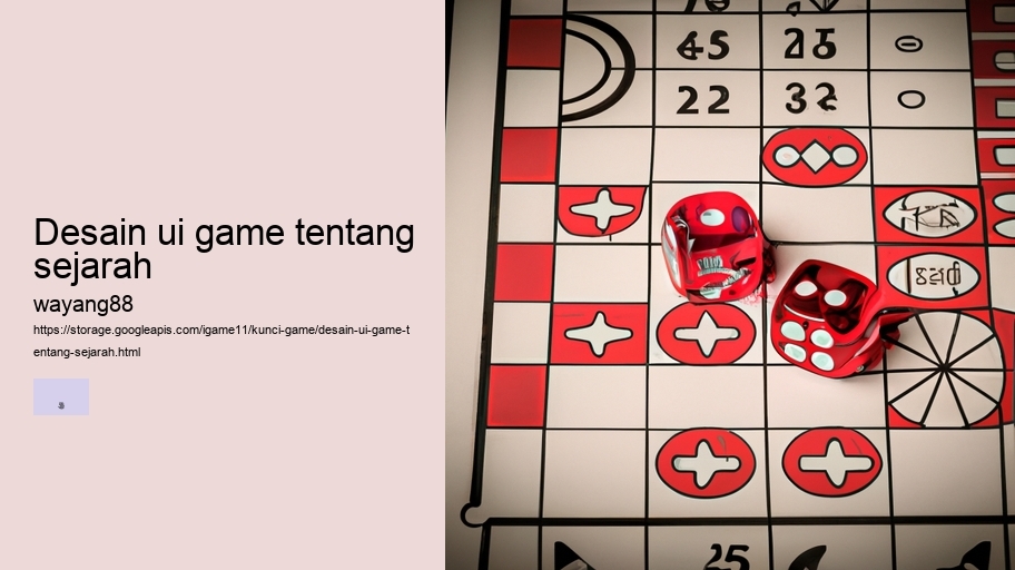 desain ui game tentang sejarah