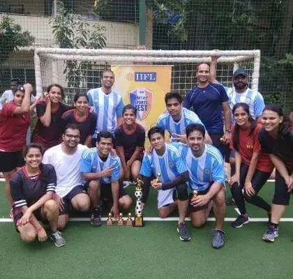 Let_s Football! On and off the field - IIFL-ites come together with great zest and passion to WIN!