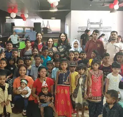 Little IIFL-ites having a gala time at the Children_s Day Event