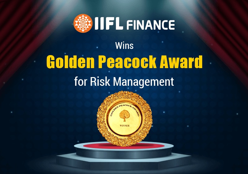 आईआईएफएल फाइनेंस ने जोखिम प्रबंधन के लिए 'गोल्डन पीकॉक अवार्ड' जीता
