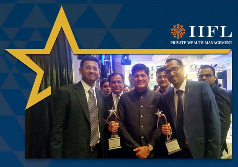 Prayesh Jain of IIFL Wealth Management won 'Best Auto Analyst' Award at Zee Business Market Excellence Awards 2016