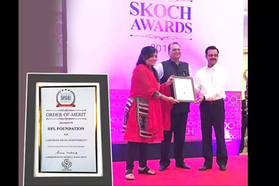 SKOCH BSE AWARD – ORDER OF MERIT FOR CSR