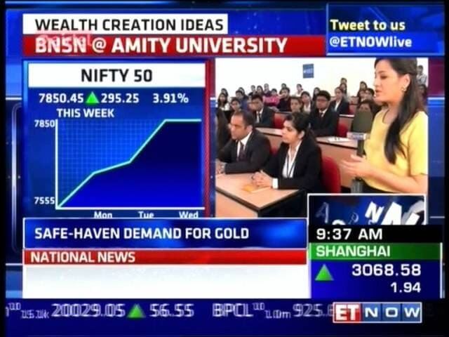 ET NOW BNSN ON CAMPUS 14 APRIL 2016 24MIN 27SEC MR SANJIV BHASIN INDIA INFOLINE 09 30AM