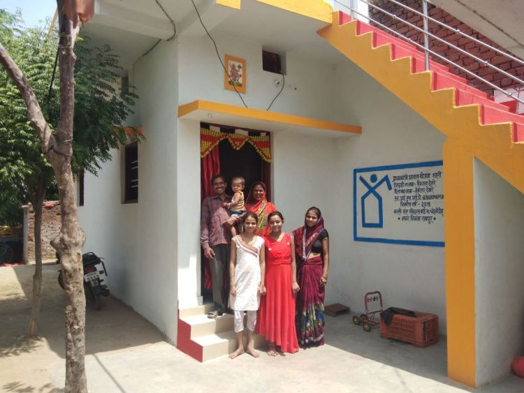 A Family Claiming the PMAY policy