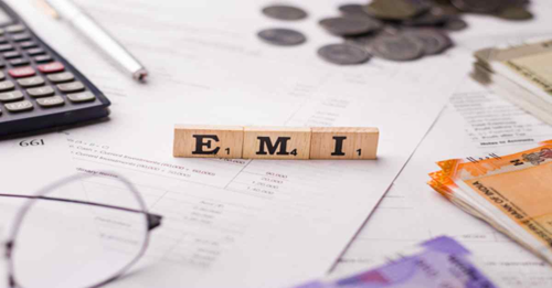 Caption: A vector image showing EMI Calculation.