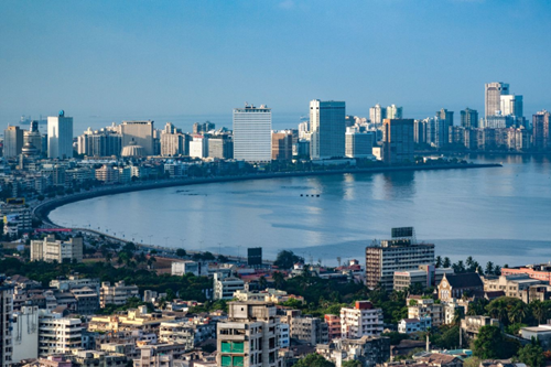 Caption: A snapshot of Mumbai.