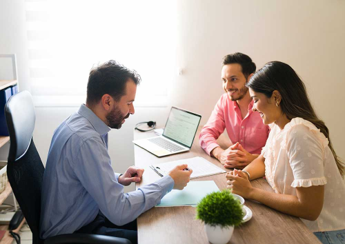 Caption: Sign up for a business loan with financial assistance.