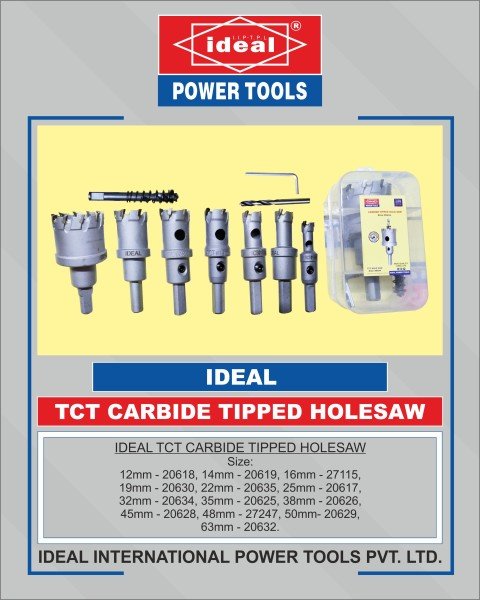 Ideal Carbide Holesaw TCT CARBIDE HOLESAW 22MM "IDEAL"