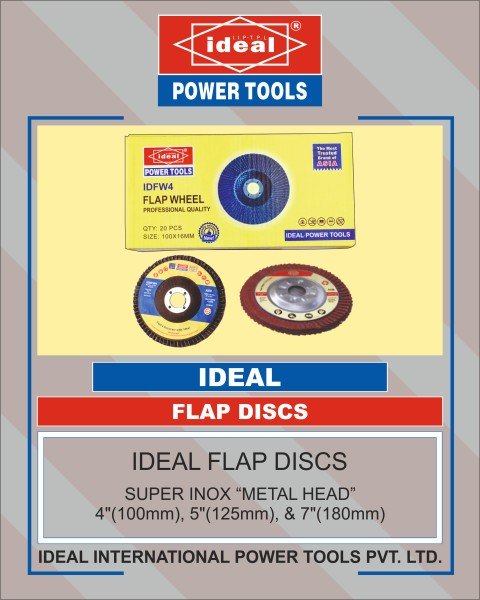 Ideal Flap Disc ID FW 4 - 120#