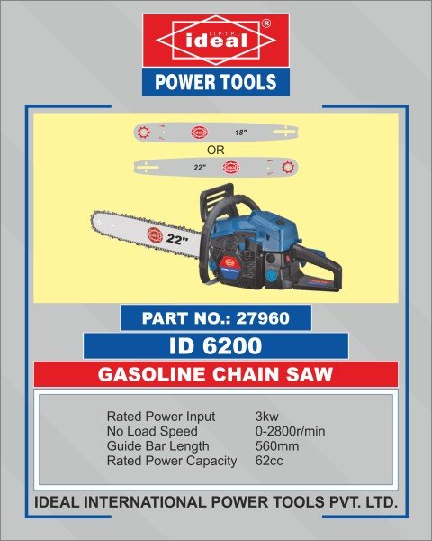 Ideal Chainsaw ID 6200