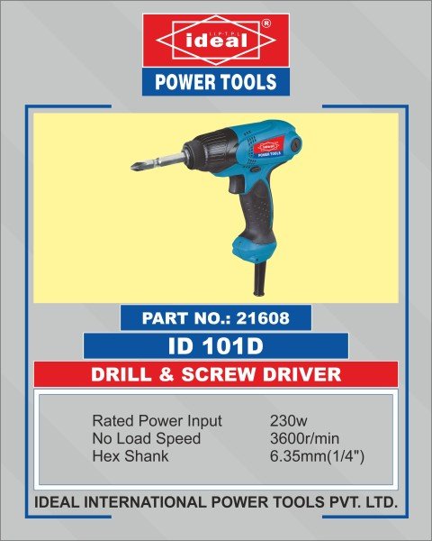 Ideal Electric Drill ID 101D