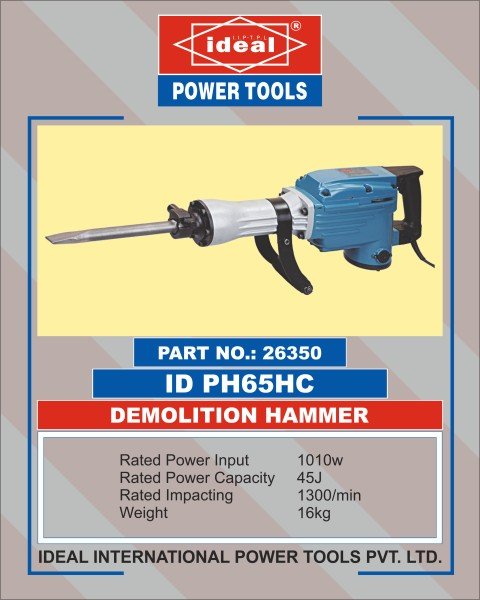 Ideal Demolition Hammer ID PH65HC