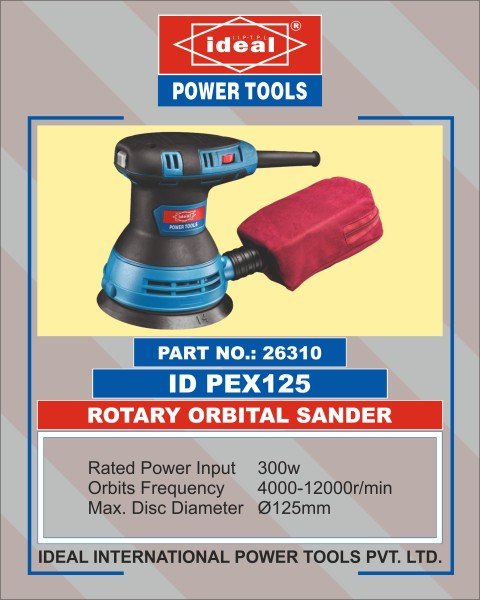 Ideal Orbital Sander ID PEX125