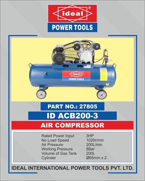 Ideal Air Compressor ID ACB200-3