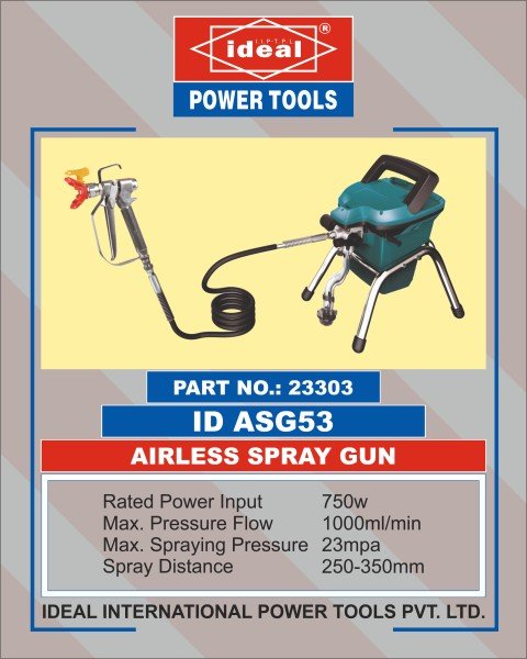 Ideal Airless Spray Gun ID ASG53