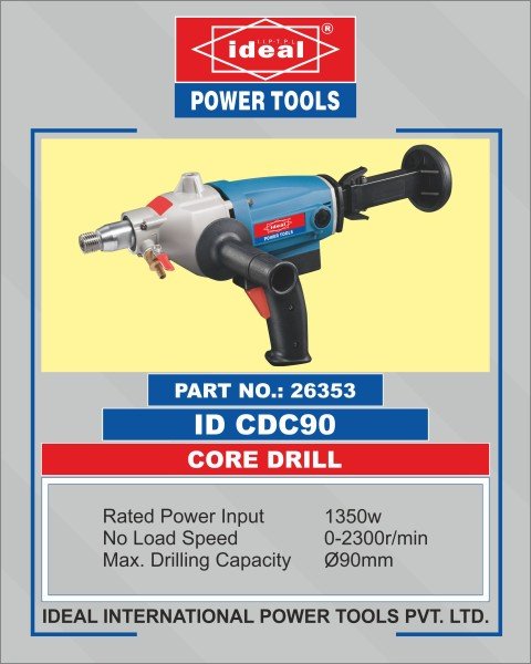 Ideal Core Drill ID CC90DC