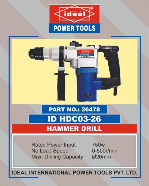 Ideal Hammer Drill ID HDC03-26