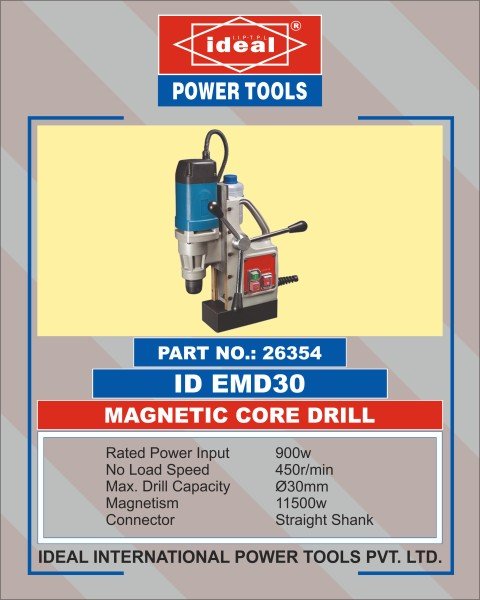 Ideal Magnetic Core Drill ID EMD30