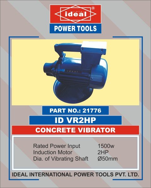 Ideal Concrete Vibrator ID VR2HP