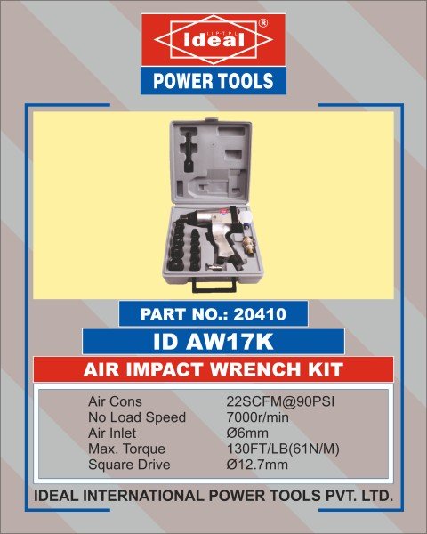 Ideal Impact Wrench ID AW17K