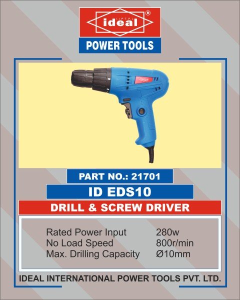 Ideal Screw Driver ID EDS10