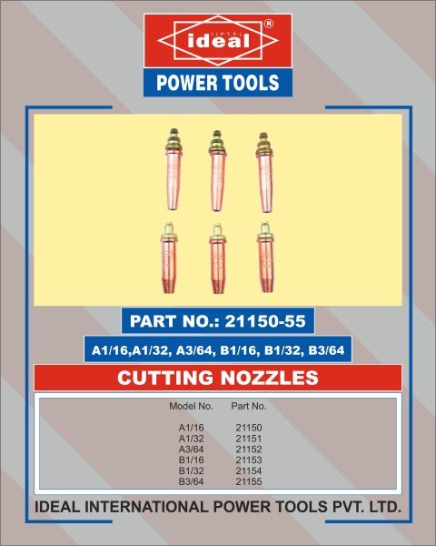 Ideal Welding Accessory ID CUTTING NOZZLES A-1/16