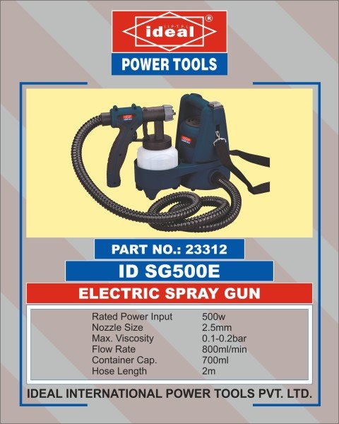 Ideal Electric Spray Gun ID SG500E