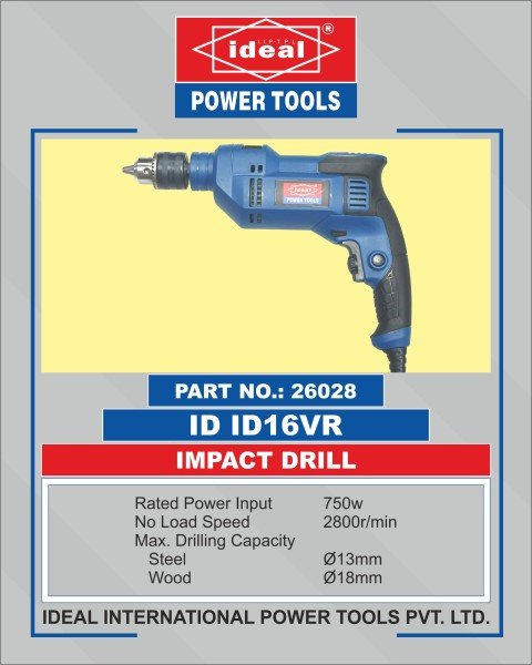 Ideal Impact Drill ID ID16VR