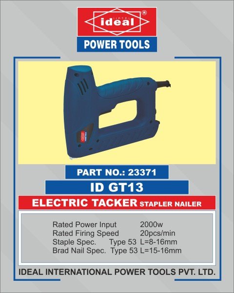 Ideal Staple / Nailer Machine ID GT13