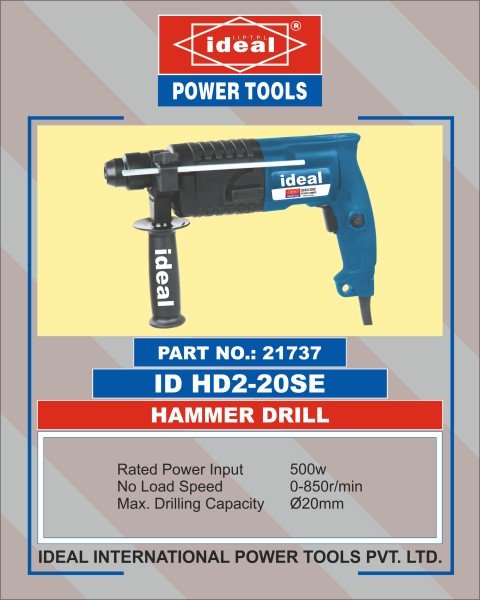 Ideal Hammer Drill ID HD2-20SE