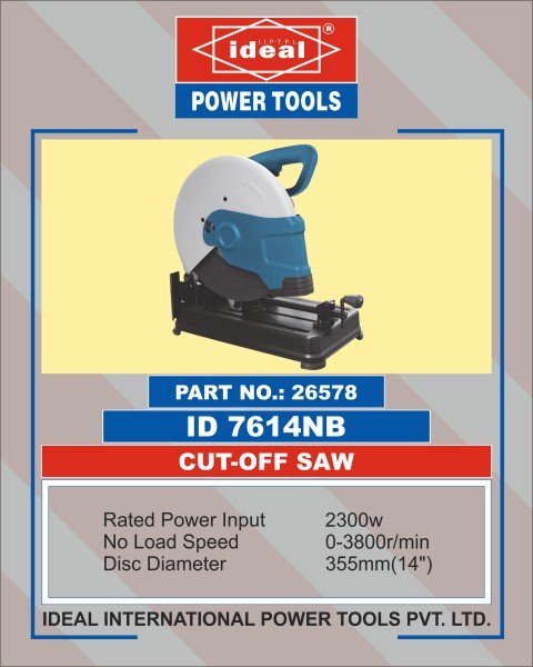 Ideal Cut-Off Saw ID 7614NB