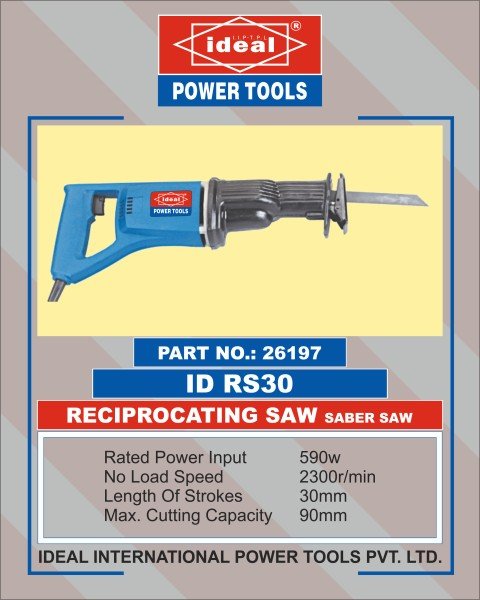 Ideal Reciprocating / Saber Saw ID RS30