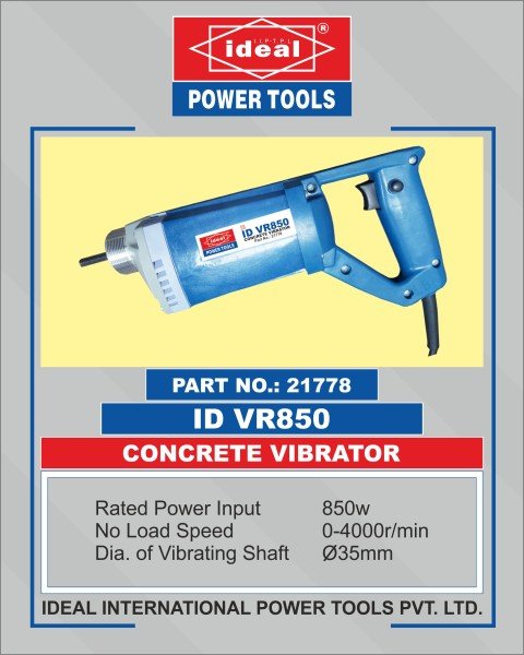 Ideal Concrete Vibrator ID VR850